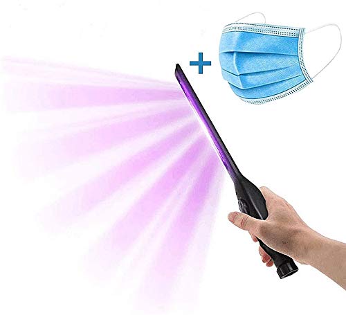 Lampe De Désinfection UV, Suxman Lampe De StéRilisation Portable Ultraviolets Anti Bacterien Ampoule pour utilisation de bureau à la maison d'hôtel de voyage