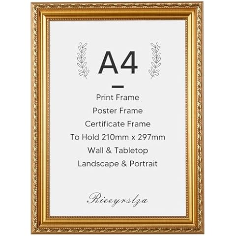 Cadre Photo Vintage Rieeyrslza A4 Cover