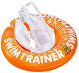 FREDS SWIM ACADEMY SWIMTRAINER Classic Orange – per bambini dai 2 ai 6 anni, aiuto per il ...