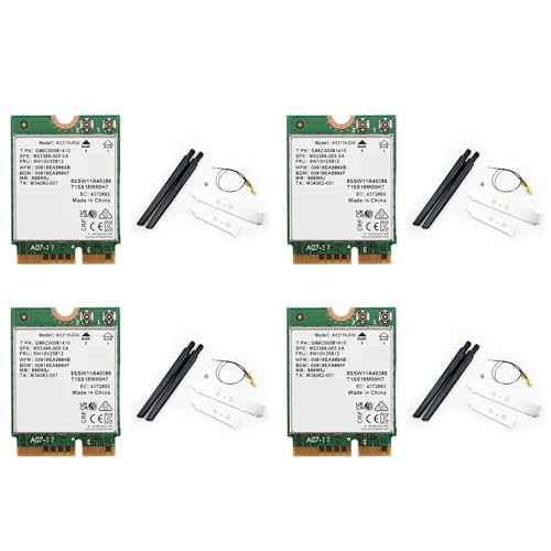 Carte WiFi 6E AX211NGW avec double antenne pour remplacer réseau PC