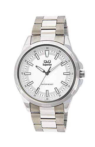 Q&Q Casual Analog White Dial Mens Watch-S352-201NY (B08L81NQW7) Amazon Price History, Amazon Price Tracker