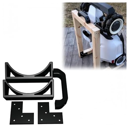 Robuster Reparaturständer für Rasenmäher