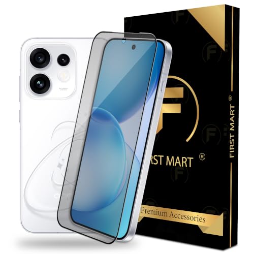 Image of FIRST MART Military-Grade Matte Tempered Glass for Oppo Reno 16-9H Screen Protector, Anti-Glare Protection, Scratch-Resistant, Bubble-Free (1 Pack)