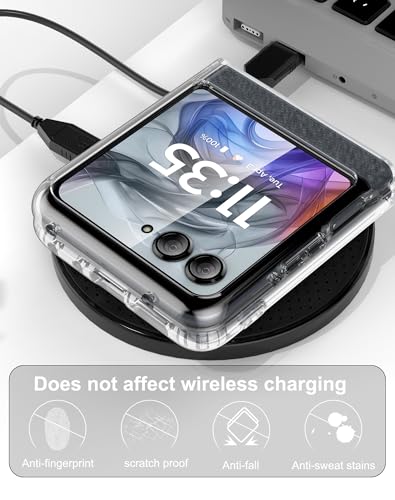 Coque transparente fine Motorola Razr 2024 antichoc - 4