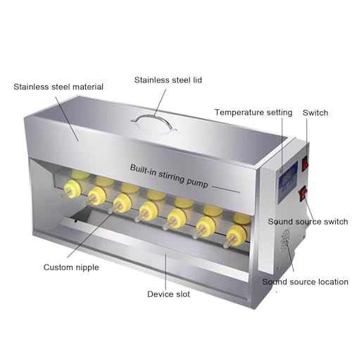 Mangeoire porcelets en acier inoxydable de qualité supérieure avec chauffage 20L