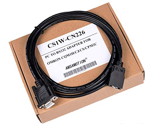 PLC�v���O���~���O�P�[�u�� CS1W-CN226 CJ/CS/CQM1H�V���[�YPLC�V���A���P�[�u���p