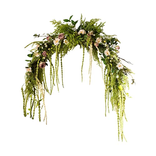 Rose artificielle swag pour arche de mariage et decoration de table de maitre
