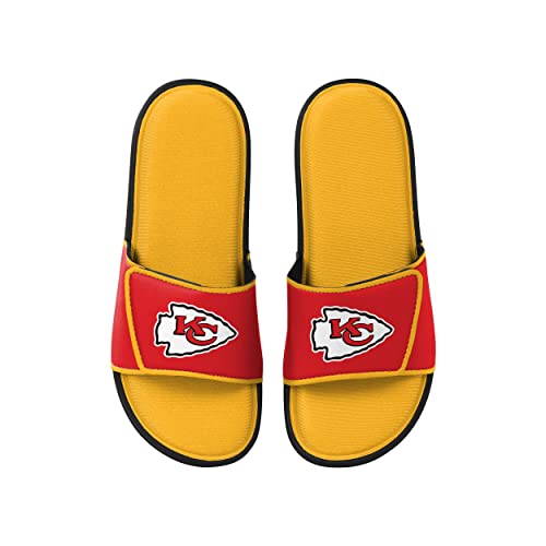 FOCO Kansas City Chiefs NFL Mens Foam Sport Slide - XL4