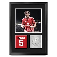 Photo Signée Harry Maguire A4 Angleterre Avec Certificat D'authenticité - Collector
