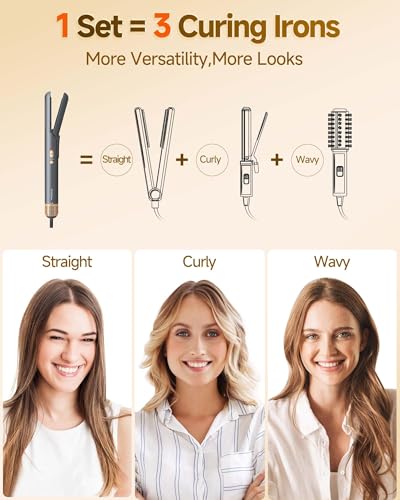 WindBlow Hair Dryer Brush 6-in-1 Straightener, Hair Auto-Wrap Curlers, Professional 110,000 RPM Magic Multi Styler with Attachments F8118 の商品画像 5
