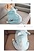 HXSCOO Blauer Hundepyjama aus weicher Baumwolle, Hundeoverall, Hunde-Hasenohr-Hoodies for französische Bulldogge/englische Bulldogge/amerikanischen Pitbullterrier (Color : Blue, Size : XL)