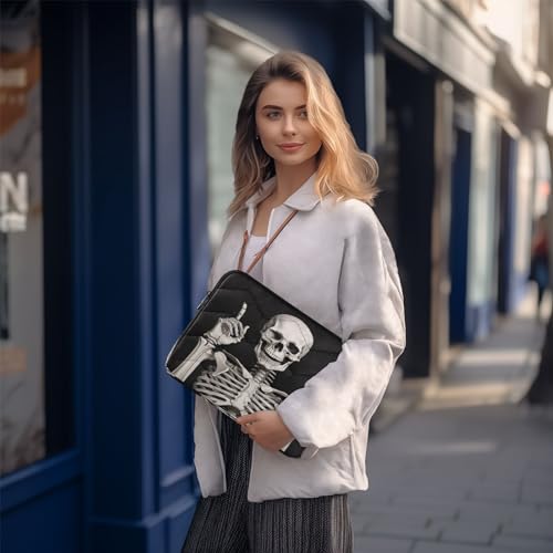 Funda para laptop Smiling Skull para 13-14 pulgadas miniatura 7