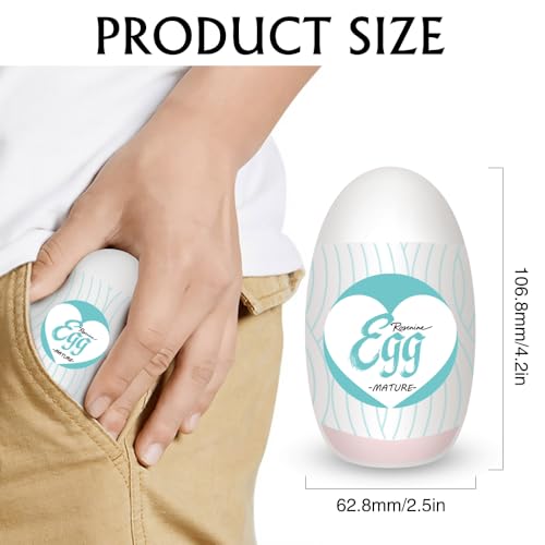 Image of 【Anal Model】 Super Stretch Male Masturbation Egg, Realistic Pocket-Sized Pussy Stimulator with Strong Suction, Adult Sex Toy for Male Masturbation with 3D Simulation of Anal