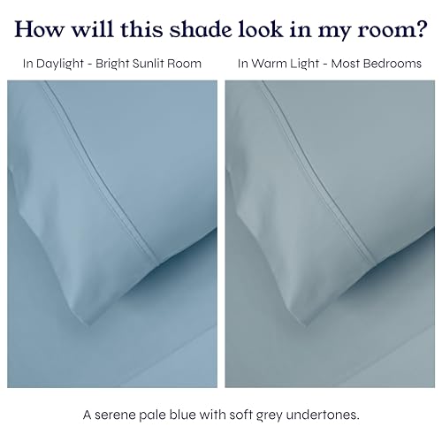 image for California Design Den Full Size Bed Sheets Set - Soft 400 Thread Count