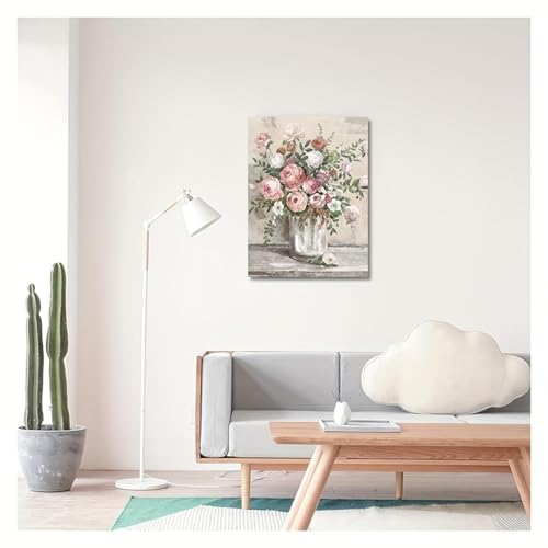 Impression d'art mural de fleurs en bouteilles avec cadre intérieur - 3