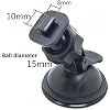 In-car adjustable snap-on suction cup camera holder in-car vacuum camera holder 15x10x8mm