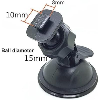 In-car adjustable snap-on suction cup camera holder in-car vacuum camera holder 15x10x8mm