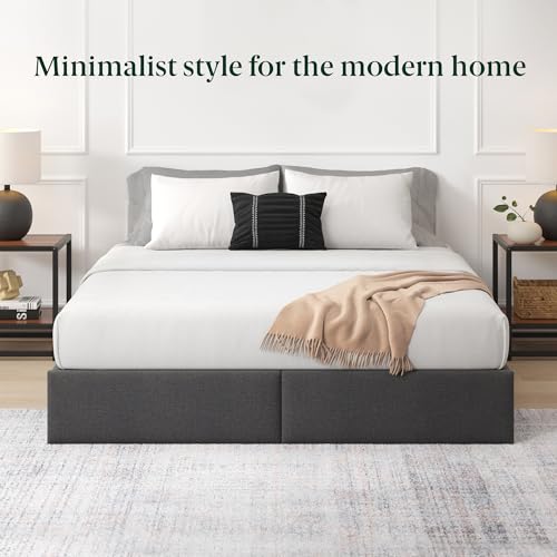 Image of Zinus Maya Platform Bed Frame, Four Underbed Storage Drawers, Queen