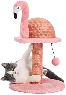 PAWZ Road Flamingo Scratching Posts, Creative Scratching Posts, Stylish Cat Tree, H: 48cm/18.9" Pink