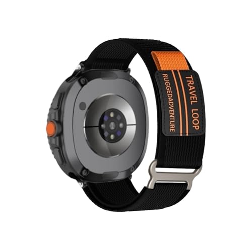 �i�C�������g���x���E�H�b�`�o���h Samsung Galaxy Watch 8 44mm 40mm/8Classic 46mm/Ultra 47mm 2025�N���p, �u���b�N(Black Black), For Galaxy 8classic 46mm