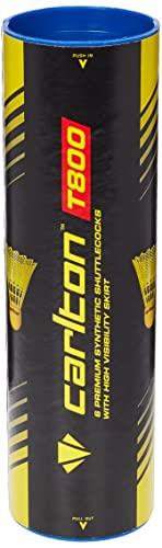 Carlton T-800 Medium Speed Badminton Shuttle, Yellow #TOP17