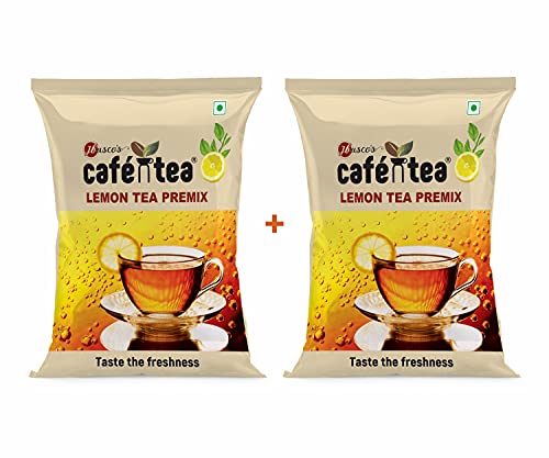 Cafe N Tea Instant Lemon Tea Premix – 1kg [100 cups] – Pack of 2