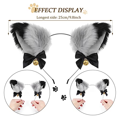 XEPST Cat Cosplay Costume Set Cat Ears and Animal Tail Kit - Image 3