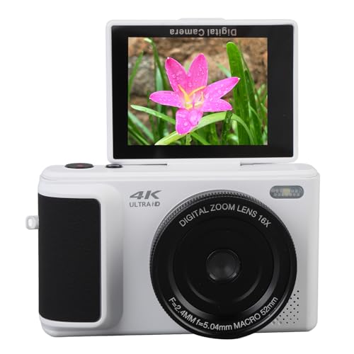 Caméra de voyage 4K anti-tremblement pour des vidéos nettes sans flou