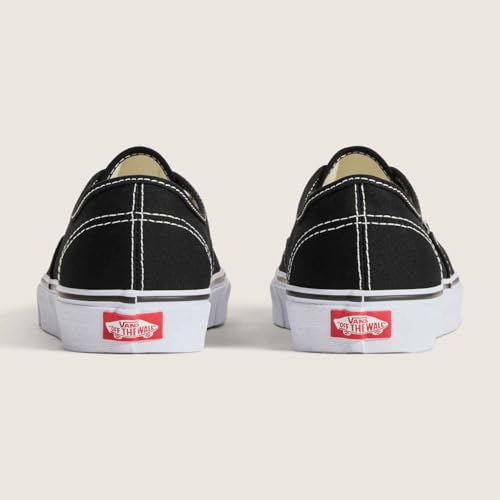 Vans Ua Authentic, Zapatillas Bajas Unisex adulto, Black White, 38.5 EU