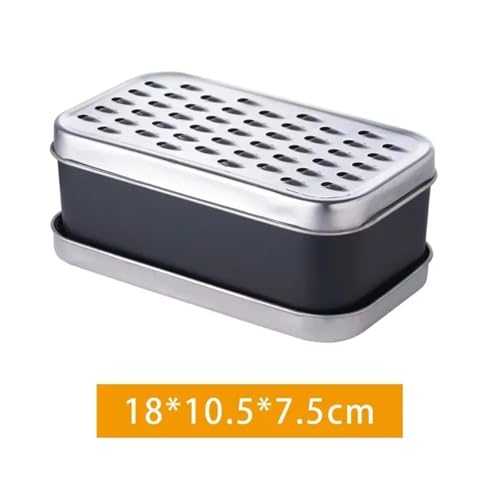 Rallador de queso con recipiente integrado y doble cara miniatura 5