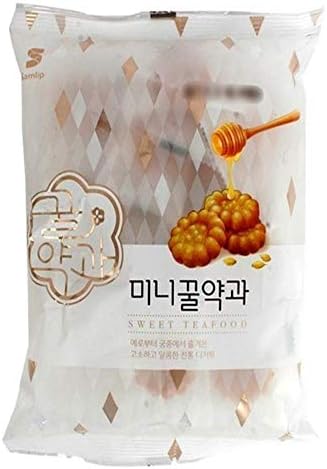 Korean Sweet Tea Food Mini Honey yakgwa Traditional Snaks Dessert 200g