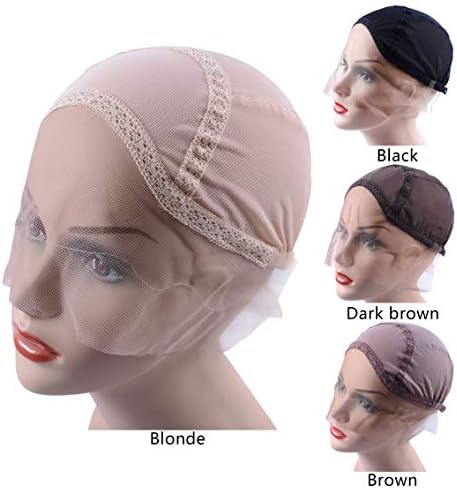 Lace Front Wig Cap for Making Wigs with 