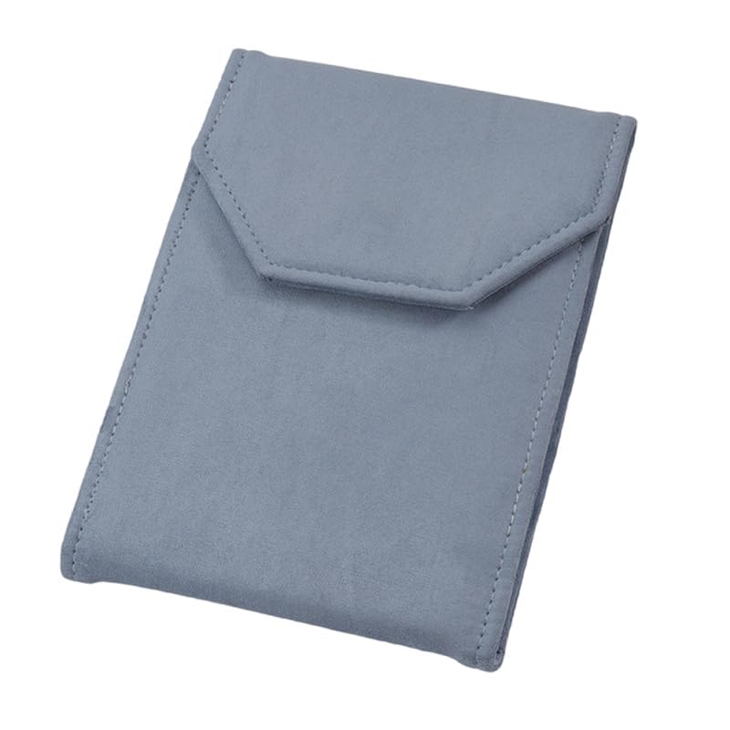 Sac de rangement à bijoux avec flocage doux pour la protection des colliers