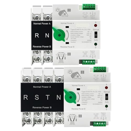 Interruptores ininterrumpidos ATS 2P 220V solucionan los apagones mediante transferencia automática