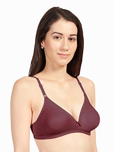Image of SONARI Omania Womens Non-Padded Cotton Polyester Bras - Solid, Non-Wired, Medium Coverage, Hand Washable (Pack of 2)