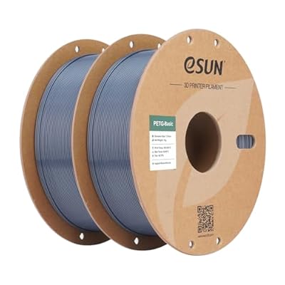 eSUN PETG Basic Filament 1.75mm, High Toughness Glossy PETG 3D Printing Filament,...
