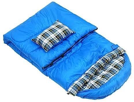 Sac de couchage camping 4 saisons vert pour vos nuits de randonnée