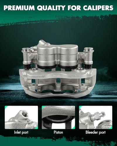 Image of SCITOO Front Right Brake Caliper With Bracket 18B5062 Compatible For Dodge For Sprinter 2500 2007-2009,For Freightliner For Sprinter 2500 2007-2018,For Mercedes-Benz For Sprinter 2007-2008
