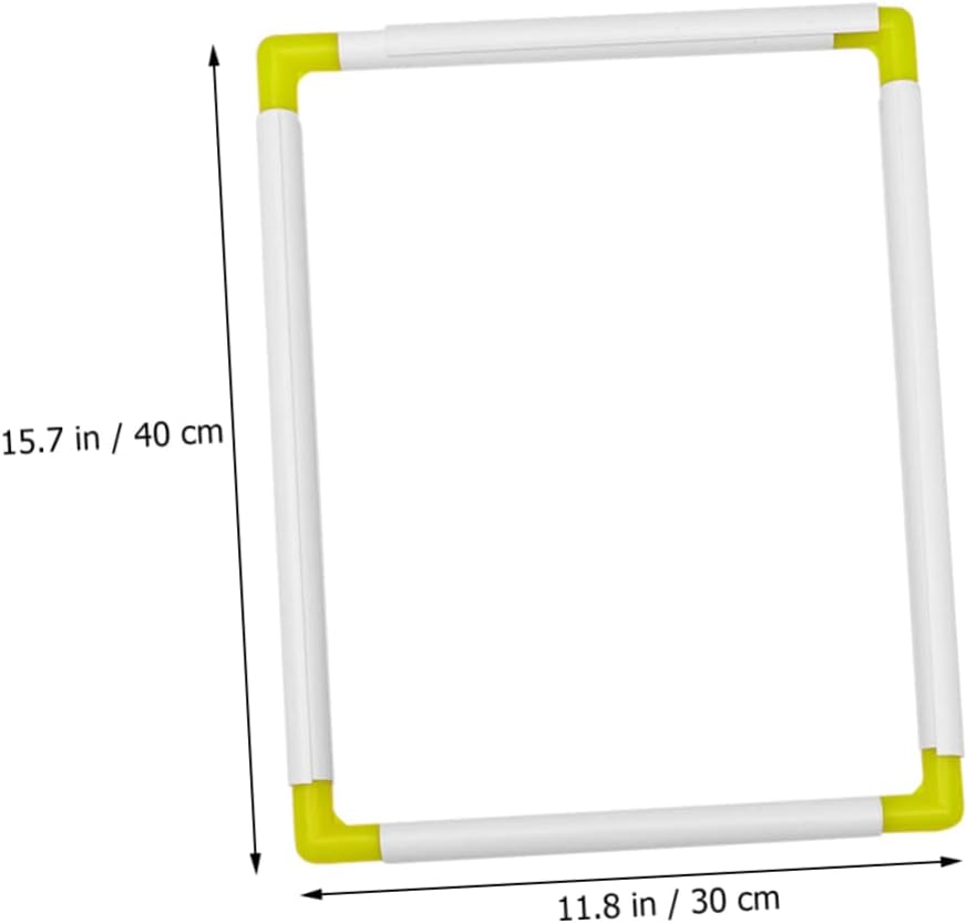 AKOOSY Embroidery Hoop Square Embroidery Hoop Frame Clamp Clip Frame for Hand Quilting Quilting Tool Random Color