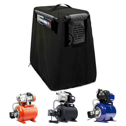 Brunnenpumpenschutz – Isolierte Außengehäusebox, winterfestes, frostsicheres Pumpengehäuse | Robuste, 74 x 48 cm große, wasserdichte Abdeckung mit Griff, langlebige, wetterfeste Jacke für Tauchgeräte