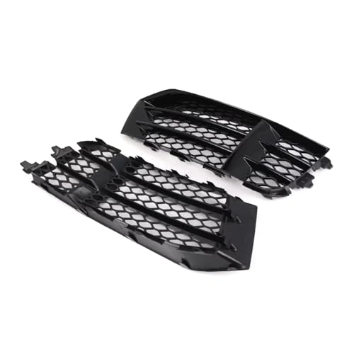 Rejilla antiniebla negra brillante para Audi A5 S5 RS5 B8.5 2008-2016, par de paneles frontales 4