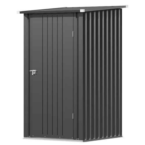 Devoko 3x3 ft Outdoor Metal Storage Shed