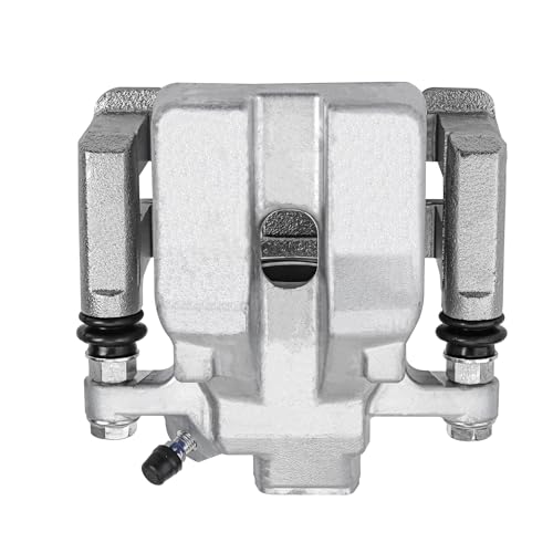 Image of Detroit Axle - Rear Passenger Side Brake Caliper w /Bracket Replacement | for 2013-2017 Toyota Camry Avalon Lexus ES300h ES350