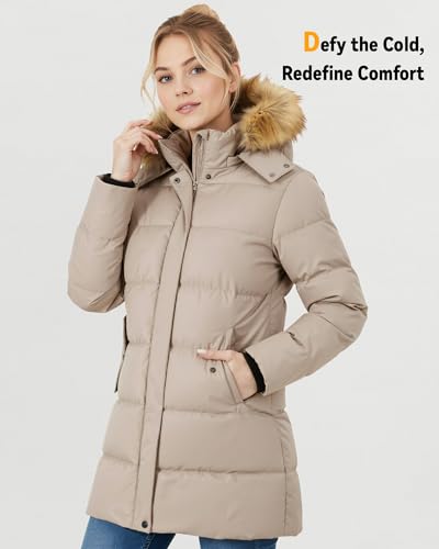 The Best Heated Jackets for Women Over 50: Rechargeable Warmth Without the Bulk 8 Women Long Heated Jacket Battery Pack Included Ladies Puffy Coat 12v 7.4v Graphene Rechargeable Usb Electric Winter Clothes Apparel Hoodie Vest Sweater Sweatshirt Work Cold Weather Outdoor Gift Gear