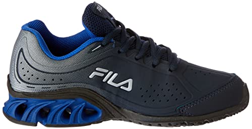 Fila Python Tênis, Meninos e Meninas, Azul (Marinho/Prata), 31