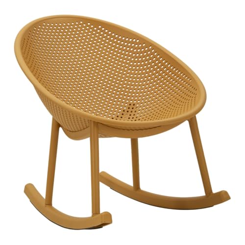 Paris Prix Fauteuil à Bascule Ibiza 88cm Moutarde