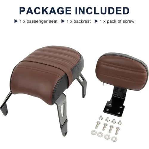 Selle appui-dos passager moto arrière Scout Bobber 2018-2021