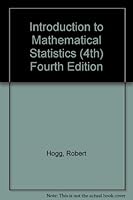 Introduction to Mathematical Statistics (4th) Fourth Edition B00466XPTW Book Cover