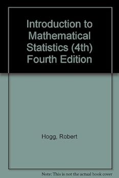Hardcover Introduction to Mathematical Statistics (4th) Fourth Edition Book