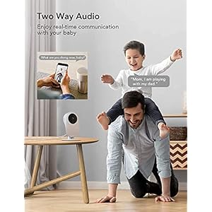 Nooie Baby Monitor, WiFi Pet Camera Indoor, Wireless IP Nanny Camera, 1080P Home Security Camera, Motion Tracking, IR Night Vision, Compatible with Alexa, Two-Way Audio Nooie Baby Monitor, WiFi Pet Camera Indoor, Wireless IP Nanny Camera, 1080P Home Security Camera, Motion Tracking, IR Night Vision, Compatible with Alexa, Two-Way Audio
